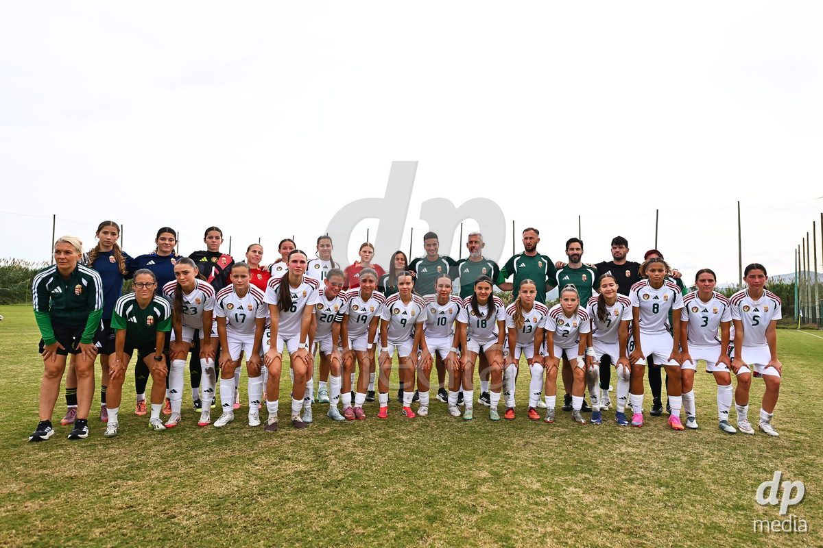 OLIVA NOVA, SPAIN - OCTOBER 24: International Women's Friendly match between Switzerland U17 and Hungary U17 at Oliva Nova Sports Center on October 24, 2026 in Oliva Nova, Spain.