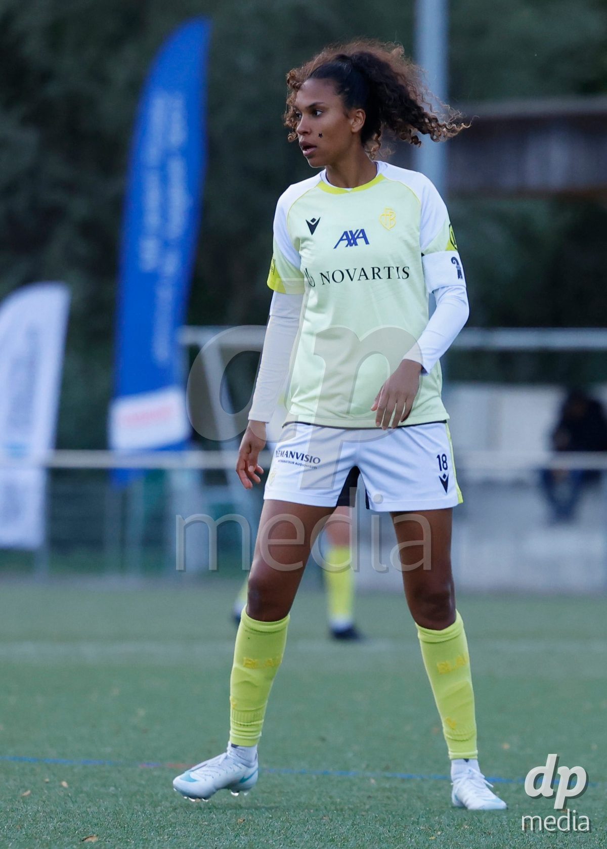 AARAU, SWITZERLAND - OCTOBER 24: Coumba Sow of FC Basel 1893 during the AXA Women's Cup match between FC Aarau Frauen and FC Basel 1893 at Sportanlage Schachen on October 24, 2026 in Aarau, Switzerland.