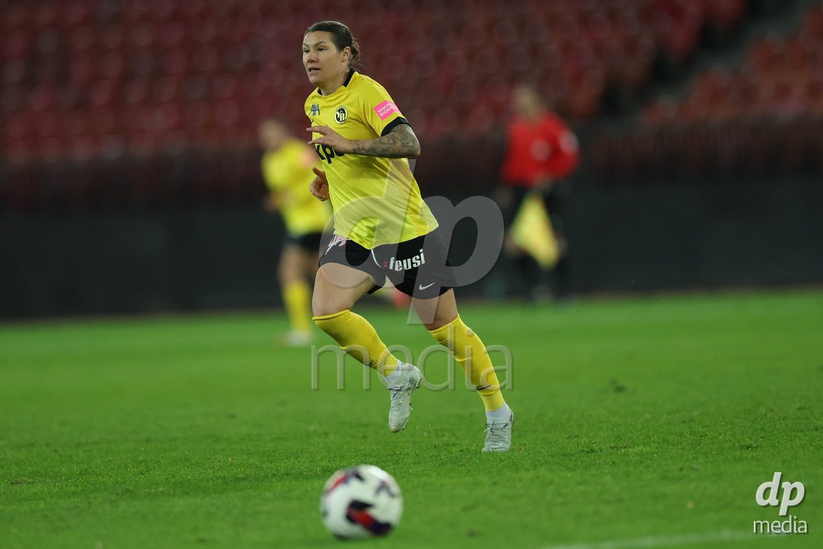 ZURICH, SWITZERLAND - OCTOBER 24: Ramona Bachmann from the BSC YB Frauen during the AXA Women's Cup match between FC Zurich and BSC YB Frauen at Letzigrund on October 24, 2026 in Zurich, Switzerland.