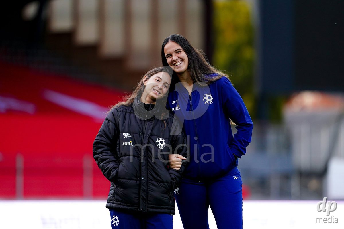 SION, SWITZERLAND - OCTOBER 13: Players of Israel arrival during the FIFA Women´s World Cup European Qualifiers match between Switzerland and Israel at Stade de Tourbillon on October 13, 2026 in Sion, Switzerland.