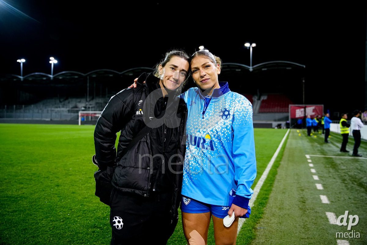 SION, SWITZERLAND - OCTOBER 13: Israel after the FIFA Women´s World Cup European Qualifiers match between Switzerland and Israel at Stade de Tourbillon on October 13, 2026 in Sion, Switzerland.