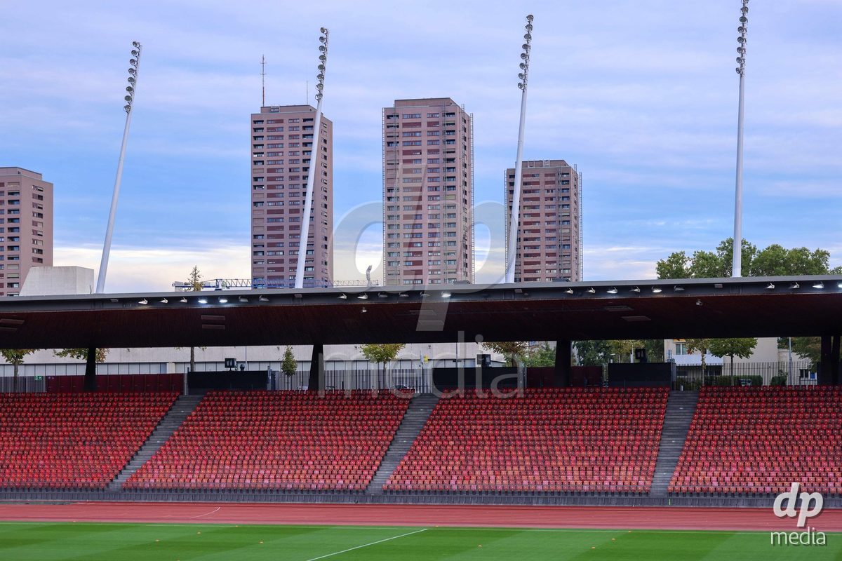 ZURICH, SWITZERLAND - OCTOBER 16: General view during the AXA Women's Super League match between FC Zurich and FC St. Gallen 1879 at Letzigrund on October 16, 2026 in Zurich, Switzerland.