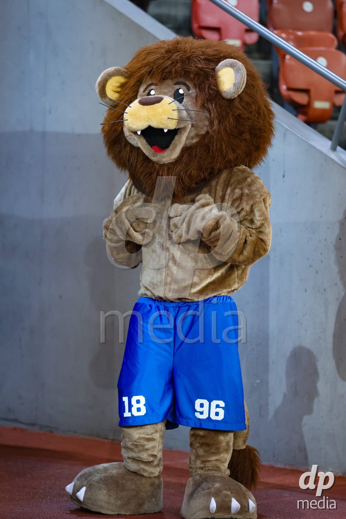 ZURICH, SWITZERLAND - OCTOBER 16: FC Zurich's mascot during the AXA Women's Super League match between FC Zurich and FC St. Gallen 1879 at Letzigrund on October 16, 2026 in Zurich, Switzerland.