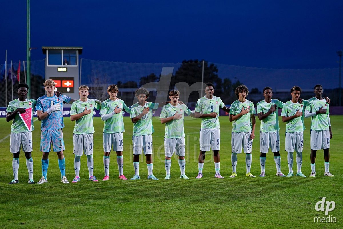SIDE, TURKIYE - OCTOBER 28: Players of Switzerland during the International Friendly match between Switzerland and Turkiye at Emirhan Sport Complex on October 28, 2026 in Side, Turkiye.