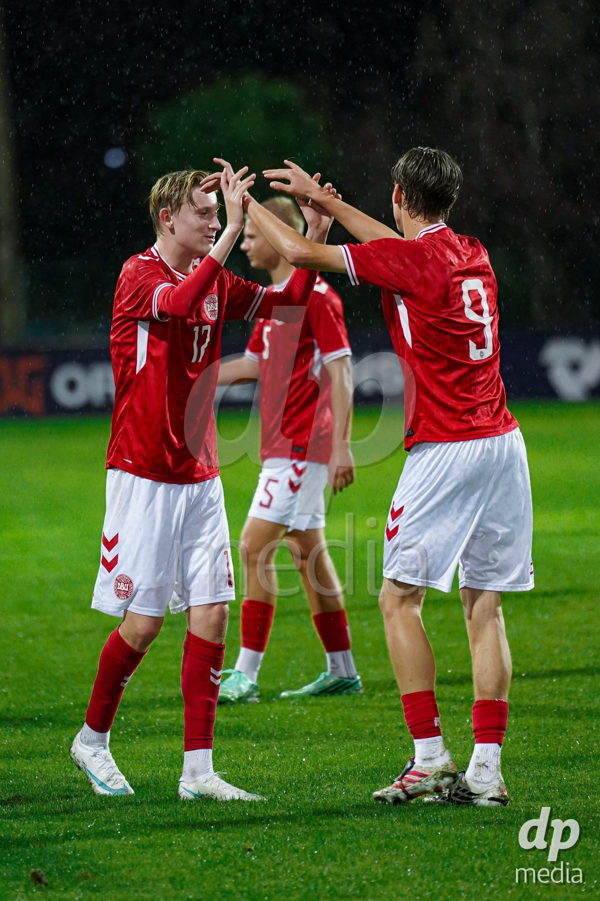 SIDE, TURKIYE - OCTOBER 28: Players of Denmark celebrating during the International Friendly match between Denmark U16 and Saudi Arabia U16 at Emirhan Sport Complex on October 28, 2026 in Side, Turkiye.