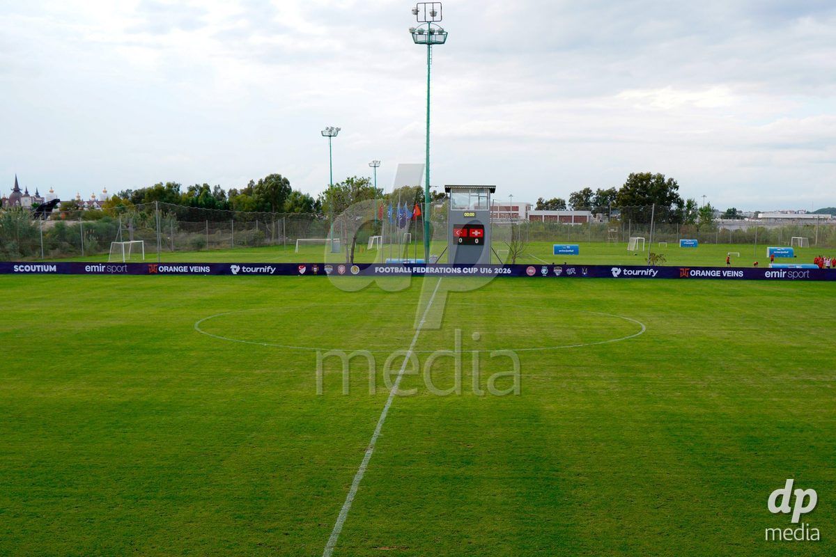 SIDE, TURKIYE - OCTOBER 28: General view of Emirhan Sport Complex prior to the International Friendly match between Switzerland and Turkiye at Emirhan Sport Complex on October 28, 2026 in Side, Turkiye.