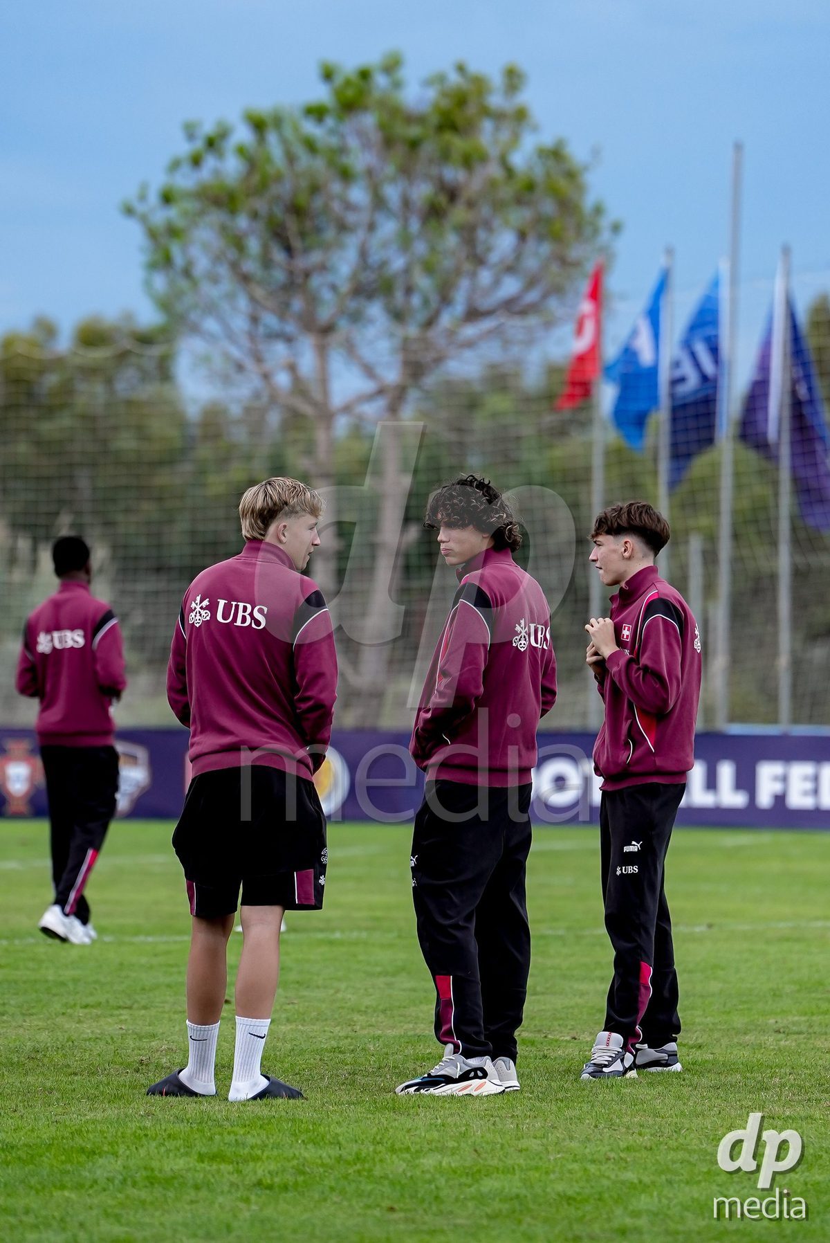 SIDE, TURKIYE - OCTOBER 28: Players of Switzerland arrival prior to the International Friendly match between Switzerland and Turkiye at Emirhan Sport Complex on October 28, 2026 in Side, Turkiye.