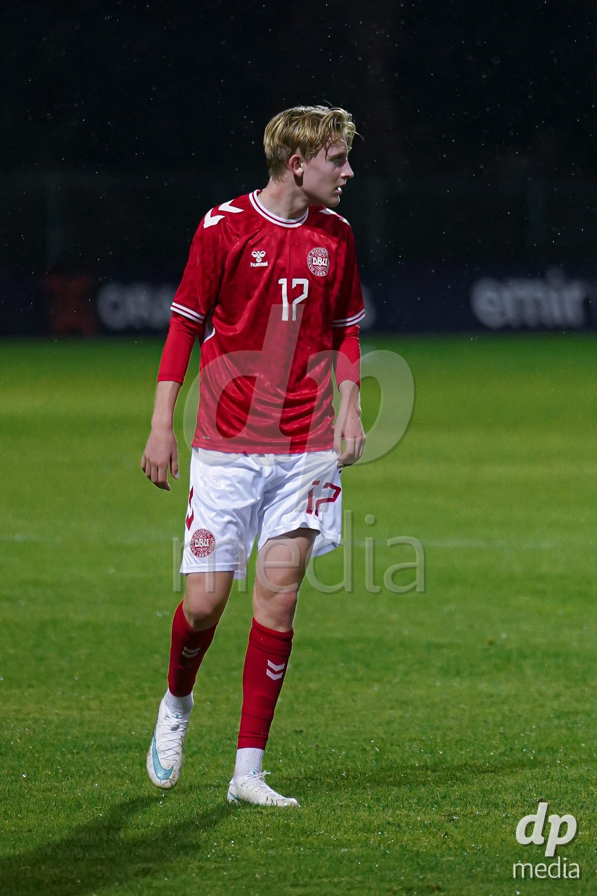 SIDE, TURKIYE - OCTOBER 28: Andreas Norkjaer of Denmark during the International Friendly match between Denmark U16 and Saudi Arabia U16 at Emirhan Sport Complex on October 28, 2026 in Side, Turkiye.