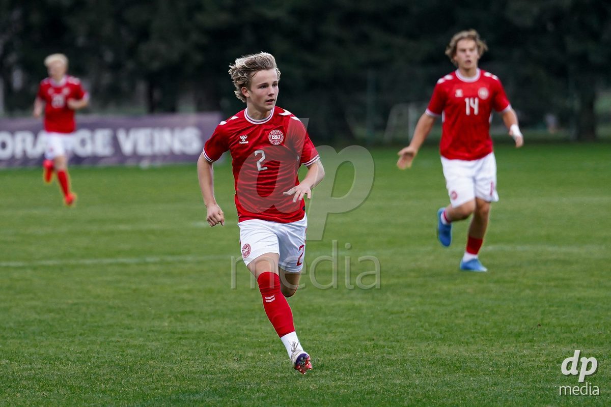 SIDE, TURKIYE - OCTOBER 28: Sigurd Diekhoner Harbeck of Denmark during the International Friendly match between Denmark U16 and Saudi Arabia U16 at Emirhan Sport Complex on October 28, 2026 in Side, Turkiye.