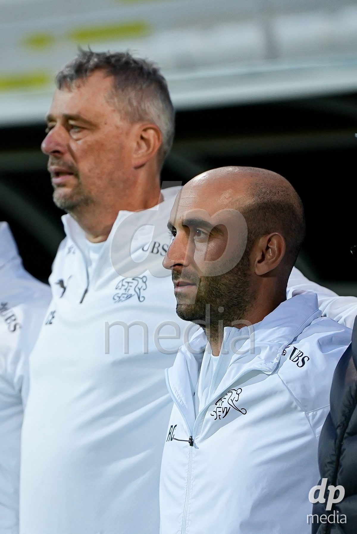 SIDE, TURKIYE - OCTOBER 28: Staff of Switzerland during the International Friendly match between Switzerland and Turkiye at Emirhan Sport Complex on October 28, 2026 in Side, Turkiye.