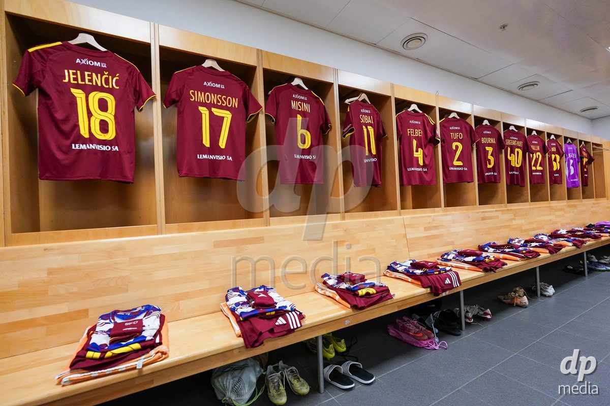GENEVA, SWITZERLAND - MAY 29: During the AXA Women's Super League match between Servette FC Chenois Feminin and BSC YB Frauen at Stade de Geneve on May 29, 2026 in Geneva, Switzerland.