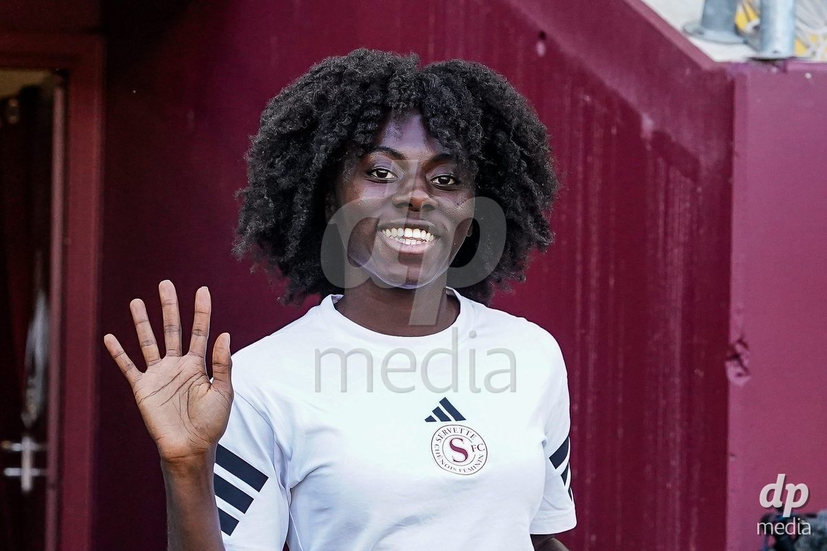 GENEVA, SWITZERLAND - MAY 29: During the AXA Women's Super League match between Servette FC Chenois Feminin and BSC YB Frauen at Stade de Geneve on May 29, 2026 in Geneva, Switzerland.