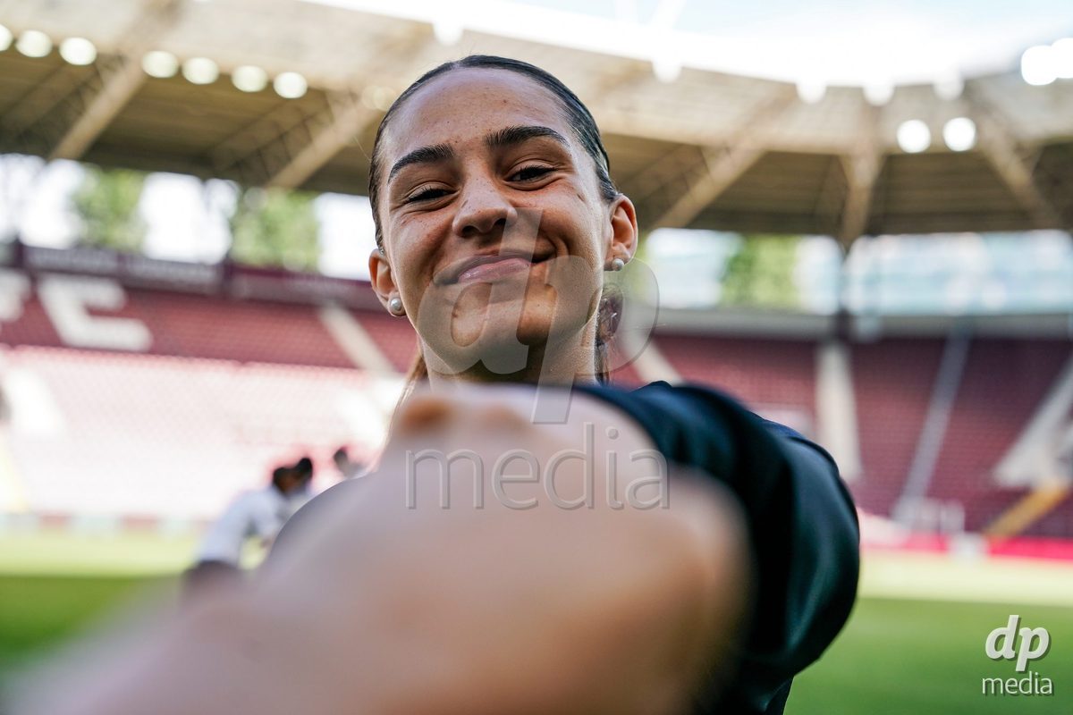 GENEVA, SWITZERLAND - MAY 29: During the AXA Women's Super League match between Servette FC Chenois Feminin and BSC YB Frauen at Stade de Geneve on May 29, 2026 in Geneva, Switzerland.