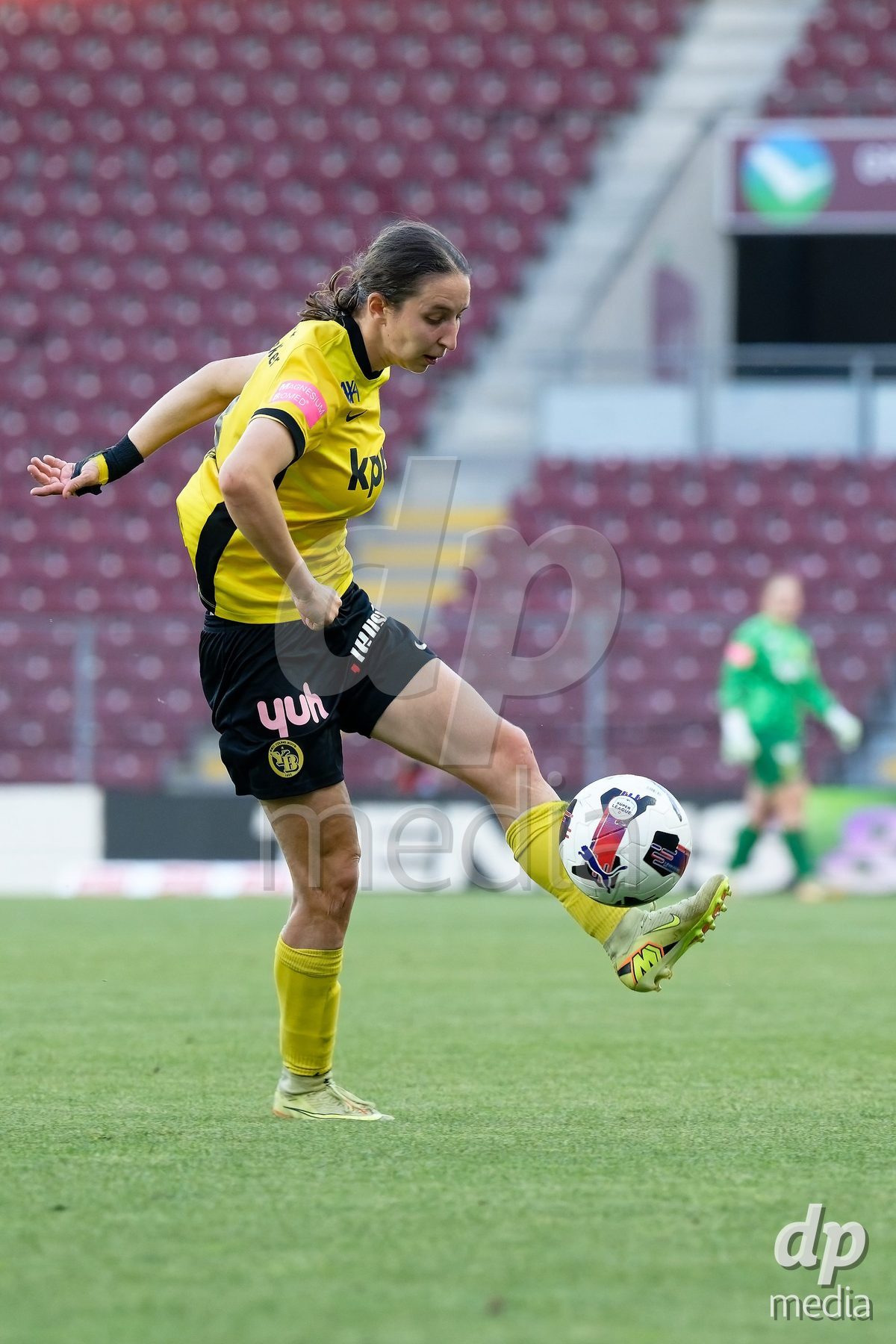 Geneva, Switzerland - May 29 : during the AWSL Final Second Leg match between Servette FC Chenois Feminin  and BSC YB Frauen  at Stade de Geneve on May 29 , 2026 in Geneva, Switzerland.