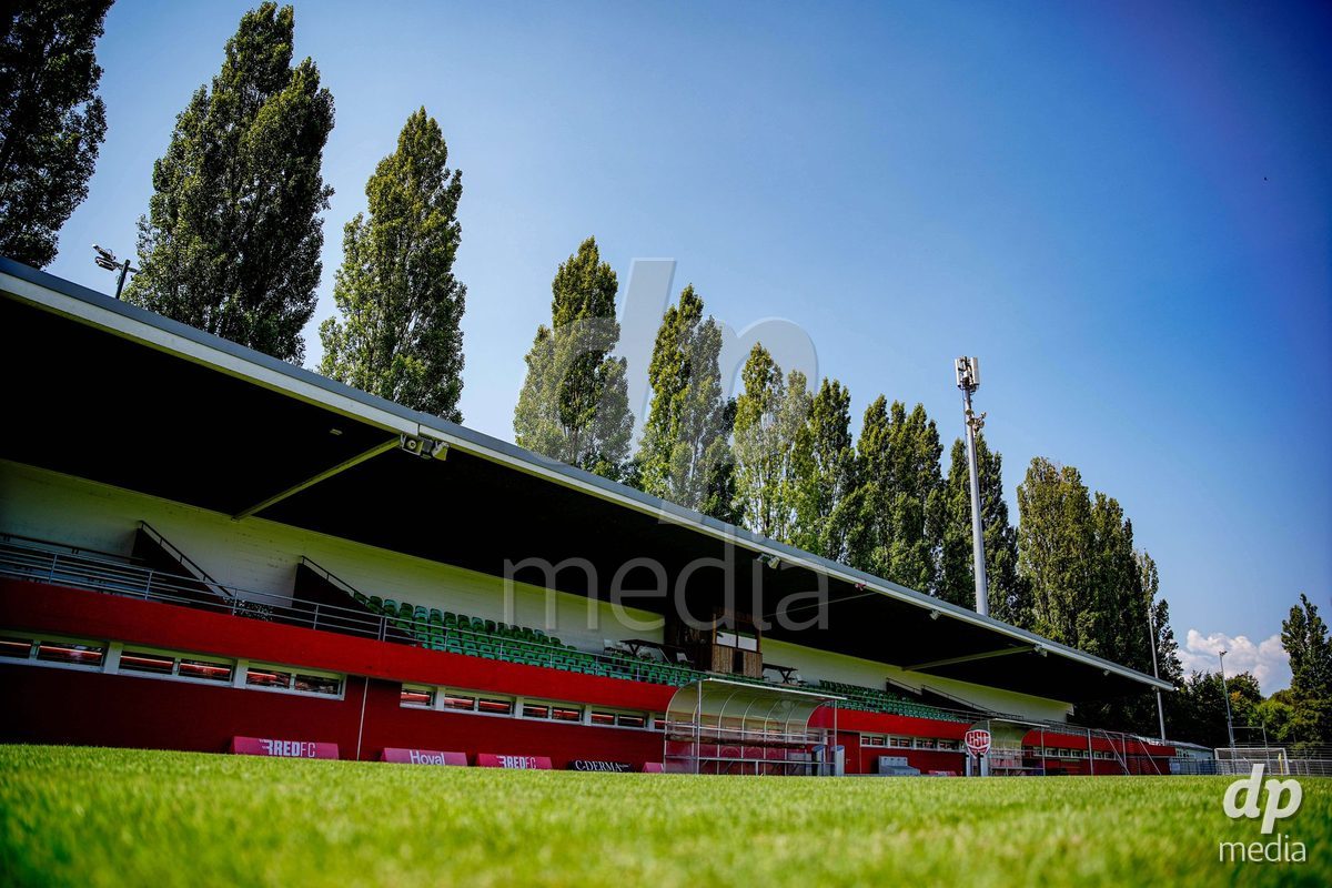 Switzerland: AXA Womens Super League 2026/27, Servette FC Chenois Feminin vs FC Aarau Frauen - Stade des Trois-Chene, Chene-Bourg: Panoramic view of Stade des Trois-Chene