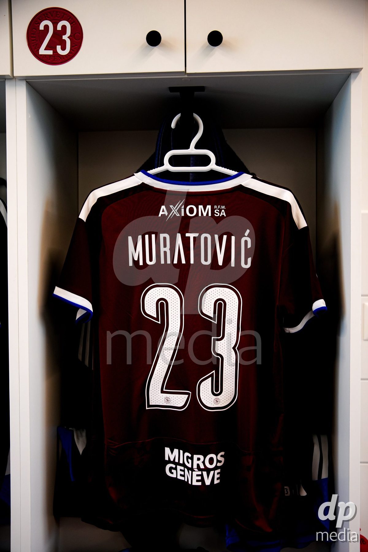 Switzerland: AXA Womens Super League 2026/27, Servette FC Chenois Feminin vs FC Aarau Frauen - Stade des Trois-Chene, Chene-Bourg: Servette FC Chenois Feminin locker room