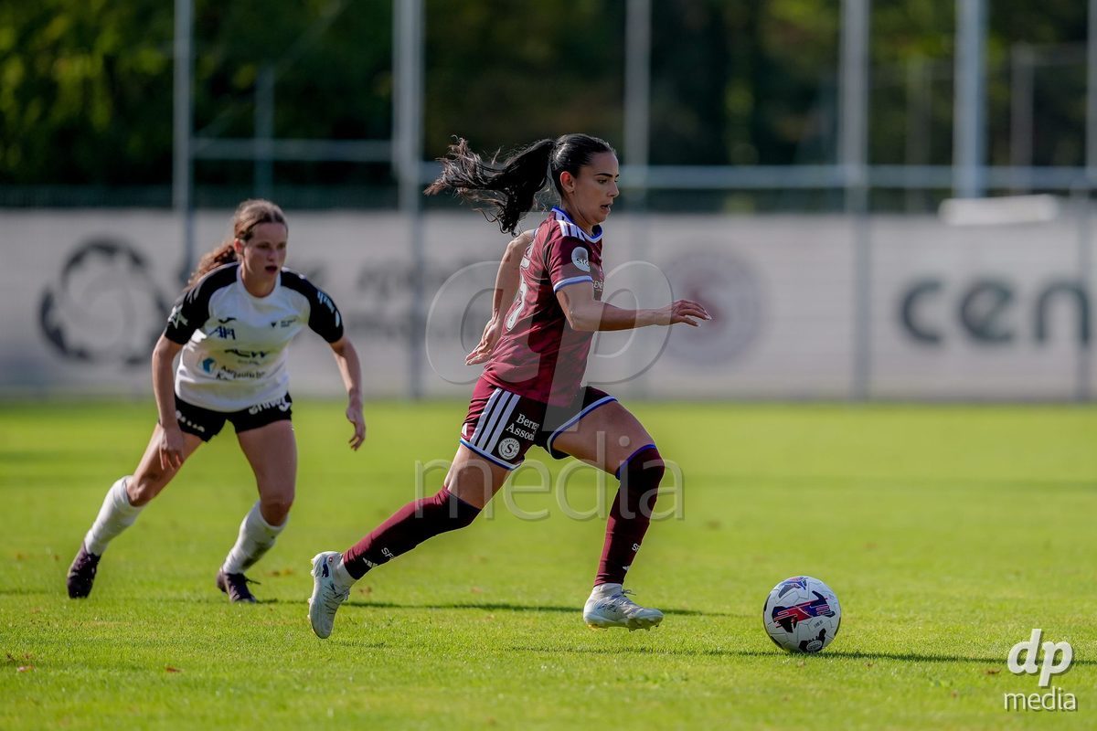 Switzerland: AXA Womens Super League 2026/27, Servette FC Chenois Feminin vs FC Aarau Frauen - Stade des Trois-Chene, Chene-Bourg: Meriame Terchoun (Servette FC Chenois Feminin) in action.