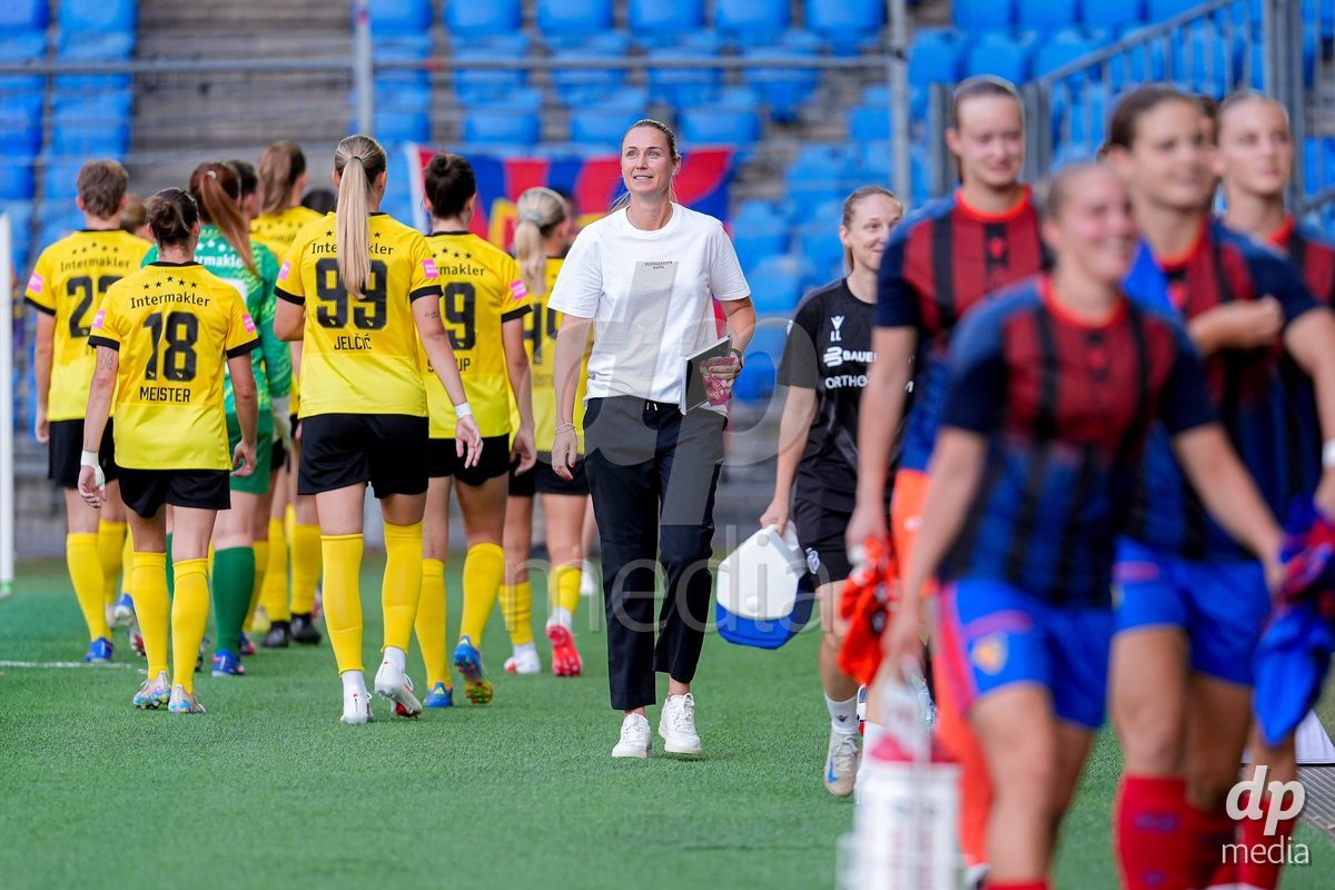 Switzerland: AXA Womens Super League 2026/27, FC Basel 1893 vs BSC YB Frauen - St. Jakob-Park, Basel: Danique Stein (Head Coach FC Basel 1893)