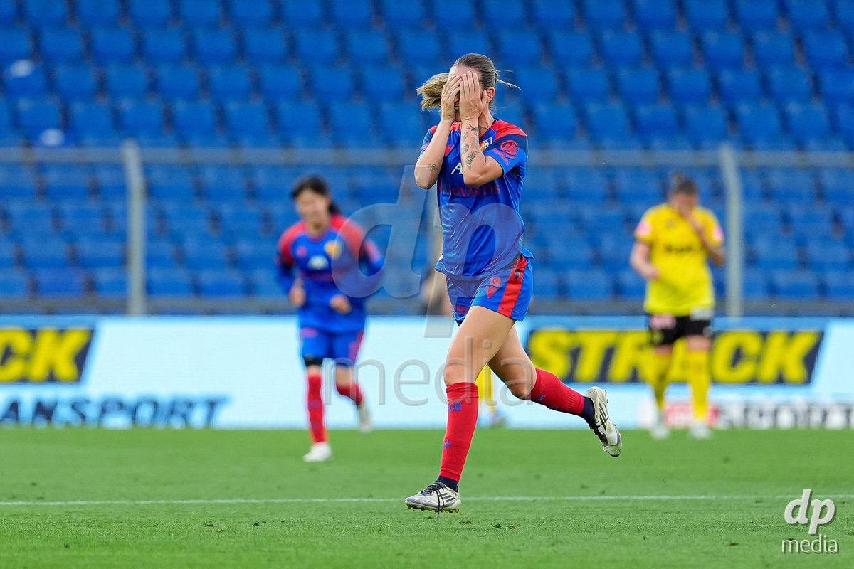 Switzerland: AXA Womens Super League 2026/27, FC Basel 1893 vs BSC YB Frauen - St. Jakob-Park, Basel: Alice Berti (19 FC Basel 1893) celebrating after scoring teams first goal