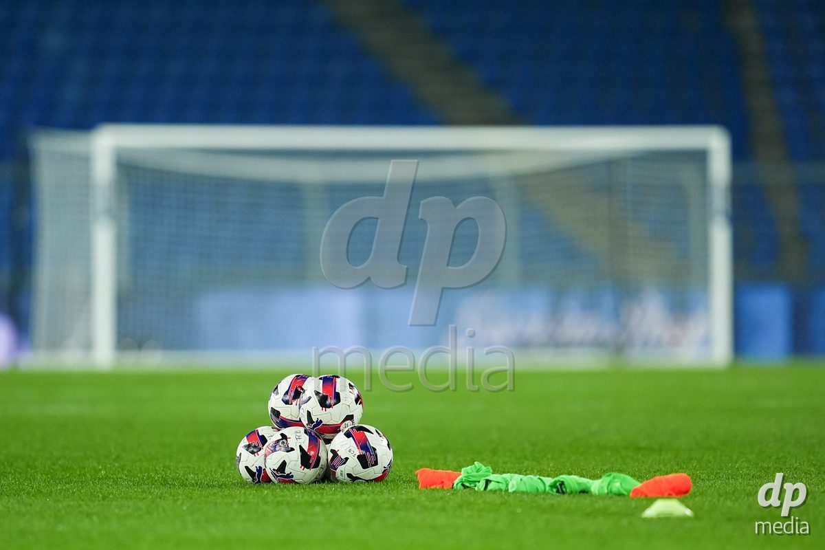 BASEL, SWITZERLAND - OCTOBER 30: AWSL official matchballs during the AXA Women's Super League match between FC Basel 1893 and FC Zurich at St. Jakob-Park on October 30, 2026 in Basel, Switzerland.  (Photo by Daniela Porcelli/DP Media)