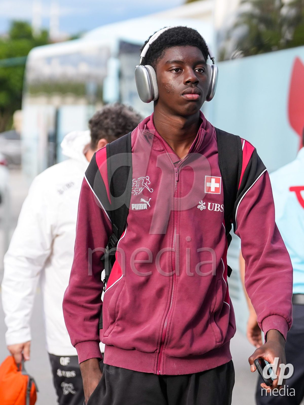 SIDE, TURKIYE - OCTOBER 31: Players of Switzerland arrive prior to the International Friendly tournament football match between Portugal U16 and Switzerland U16 at Emirhan Sport Complex on October 31, 2026 in Side, Turkiye.
