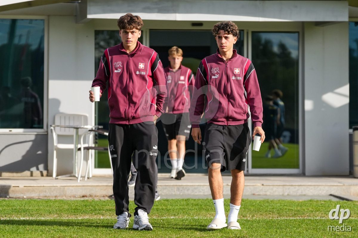 SIDE, TURKIYE - OCTOBER 31: Players of Switzerland arrive prior to the International Friendly tournament football match between Portugal U16 and Switzerland U16 at Emirhan Sport Complex on October 31, 2026 in Side, Turkiye.