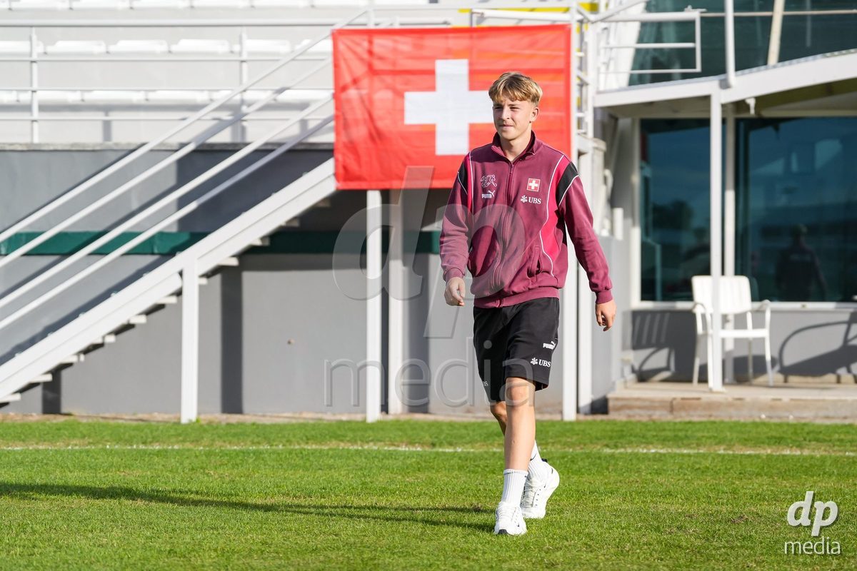 SIDE, TURKIYE - OCTOBER 31: Players of Switzerland arrive prior to the International Friendly tournament football match between Portugal U16 and Switzerland U16 at Emirhan Sport Complex on October 31, 2026 in Side, Turkiye.