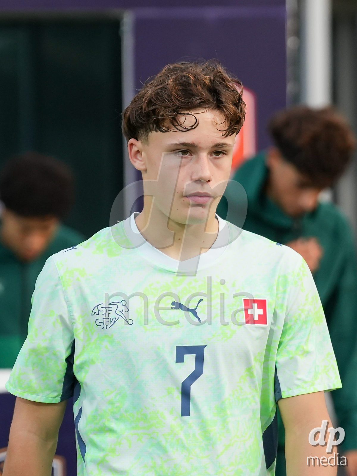 SIDE, TURKIYE - OCTOBER 31: Players of Switzerland enter the field prior to to the International Friendly tournament football match between Portugal U16 and Switzerland U16 at Emirhan Sport Complex on October 31, 2026 in Side, Turkiye.