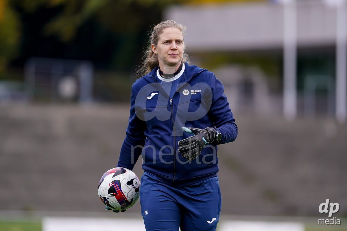 LUZERN, SWITZERLAND - OCTOBER 31: Fabienne Kohler of FC Aarau Frauen during the AXA Women's Super League match between FC Luzern and FC Aarau Frauen at Hubelmatt on October 31, 2026 in Luzern, Switzerland.