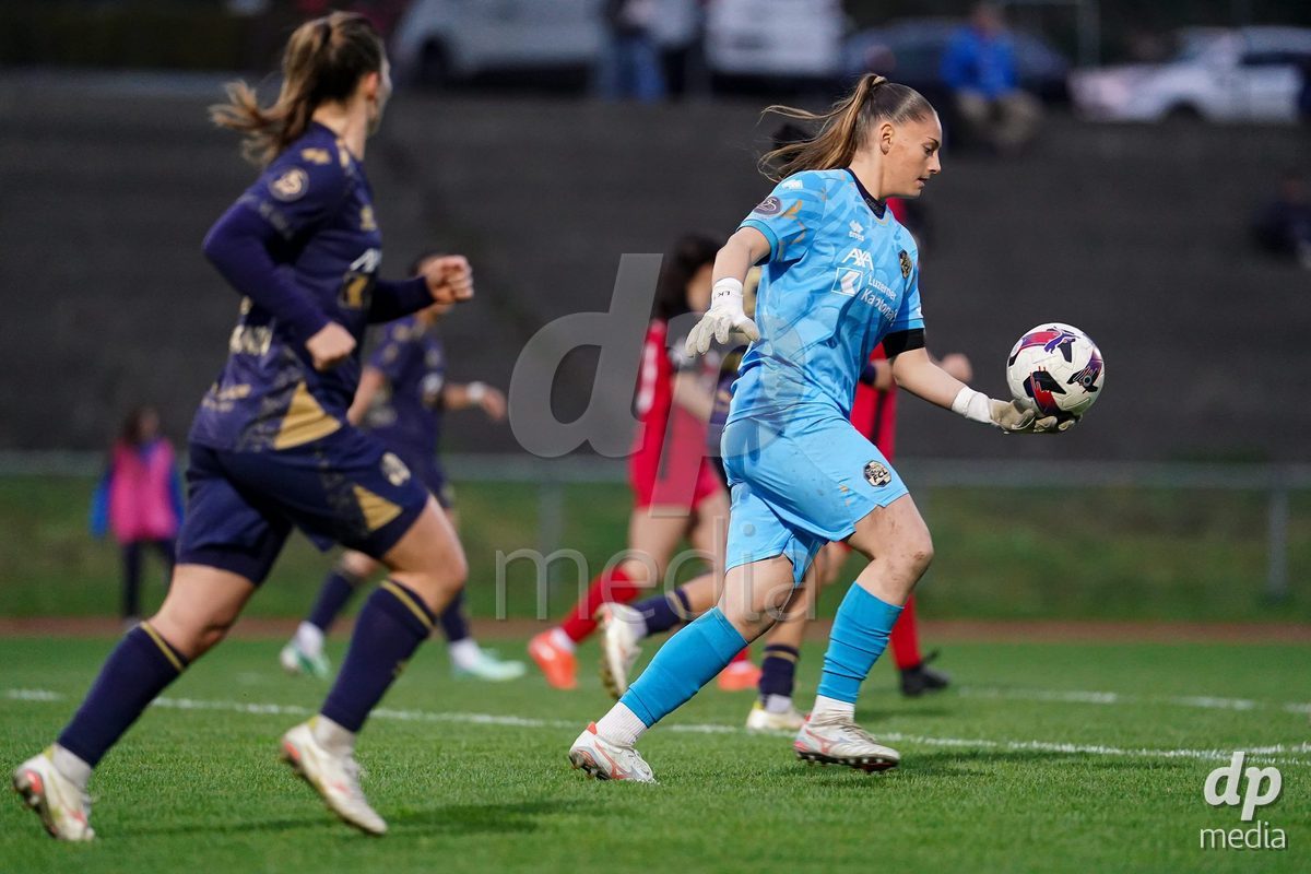 LUZERN, SWITZERLAND - OCTOBER 31: Lea Kramoviku of FC Luzern during the AXA Women's Super League match between FC Luzern and FC Aarau Frauen at Hubelmatt on October 31, 2026 in Luzern, Switzerland.