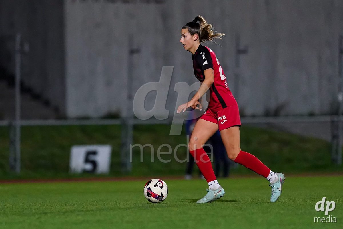 LUZERN, SWITZERLAND - OCTOBER 31: Celia Hofer of FC Aarau Frauen scoring teams second goal during the AXA Women's Super League match between FC Luzern and FC Aarau Frauen at Hubelmatt on October 31, 2026 in Luzern, Switzerland.